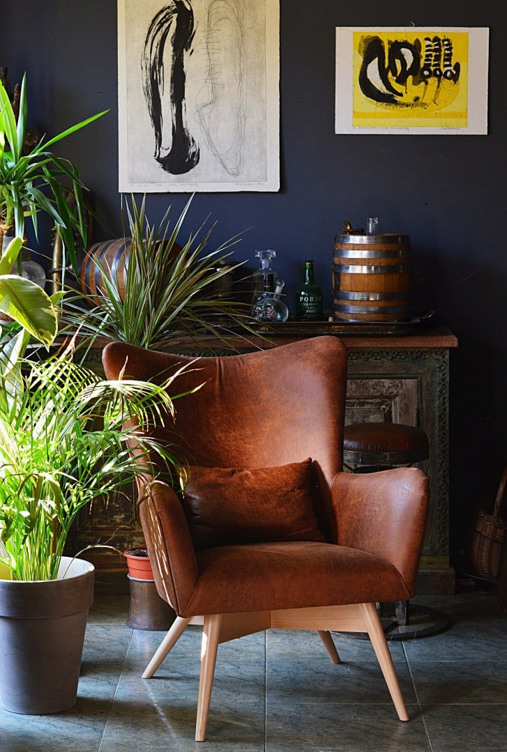 Armchair Wesley Leather