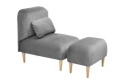 Armchair Yupi with footstool