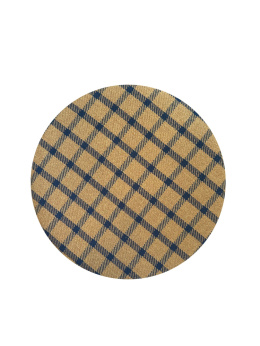 Patchwork Checkered Pouf - Limited Collection