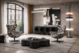 Fotel obrotowy BLACK LINE