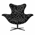 Drehstuhl U25 Abstract Black