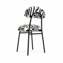 Plum 2 dining chair BLACK LINE
