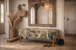 Ławka Monstera Rose