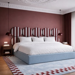 Łóżko tapicerowane MOMO