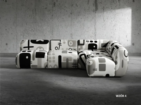 Modular sofa ATTACK of ART