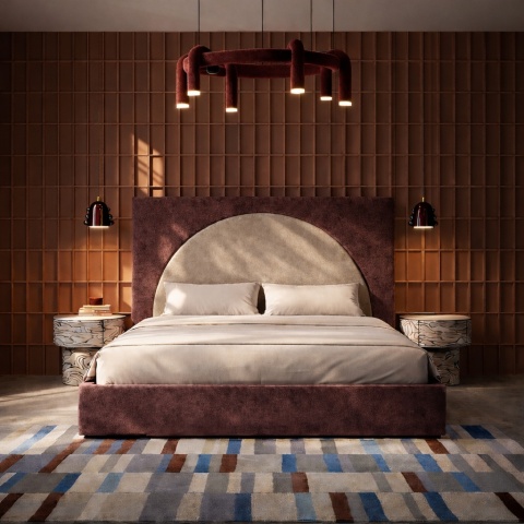 Łóżko tapicerowane CLAIRE  model 2