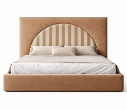 Polsterbett CLAIRE Streifen