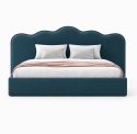 Upholstered bed LINE WAVE
