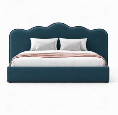Upholstered bed LINE WAVE