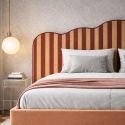 Upholstered bed LINE WAVE