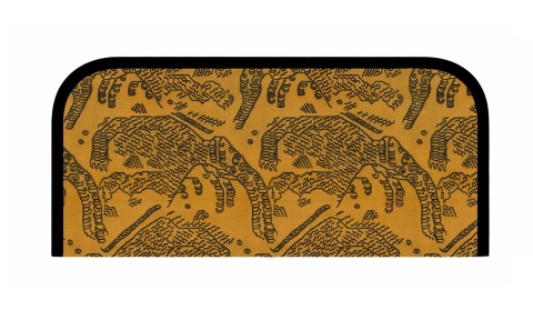 MYSTIC headboard – Tiger Mountain fabric (Dedar)