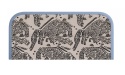 MYSTIC headboard – Tiger Mountain fabric (Dedar)