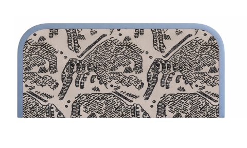 MYSTIC headboard – Tiger Mountain fabric (Dedar)