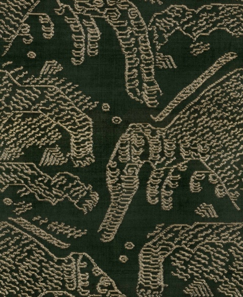 MYSTIC headboard – Tiger Mountain fabric (Dedar)