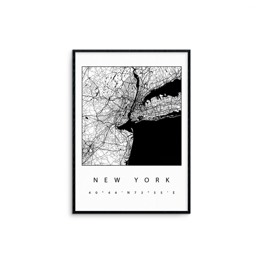 Framed graphics NEW YORK