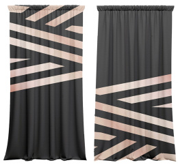Cotton curtains Strips