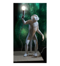 Monkey Seletti lamp standing white