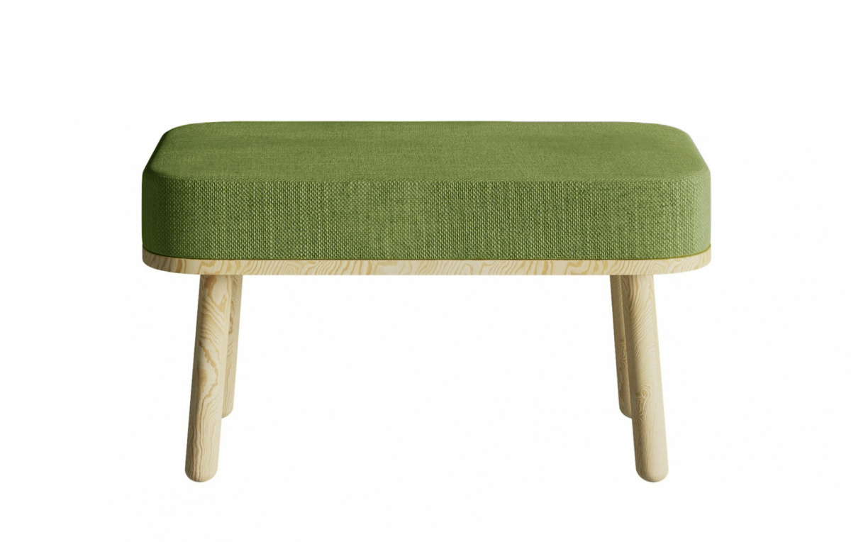 upholstered seat bench NORD 2 persons