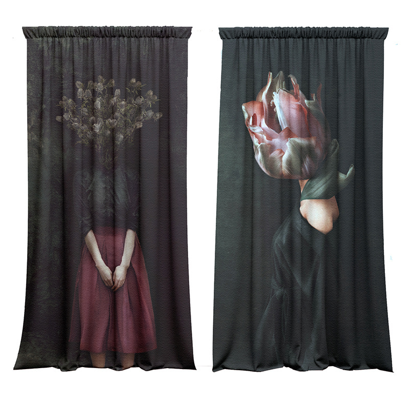 Women's Thoughts curtain set