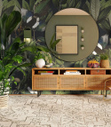 Magpie Black wallpaper by Wallcolors rolka 100x200