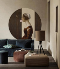 Wall decoration - mural DOTS Handmaid with Bubble Gum