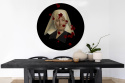 Wall decoration - mural DOTS Lady Rose