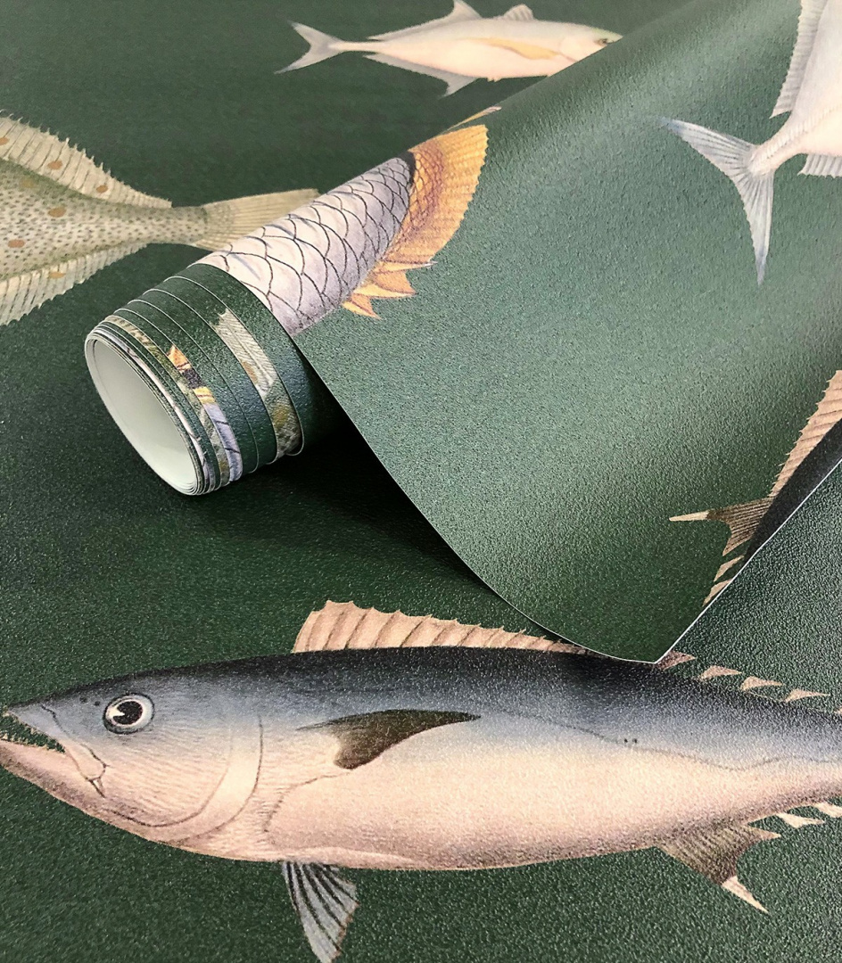 Wallpaper Under the Sea by Wallcolors roll 100x200