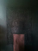 "Copper shadow " Striukturalny painting acrylic on canvas 90x120